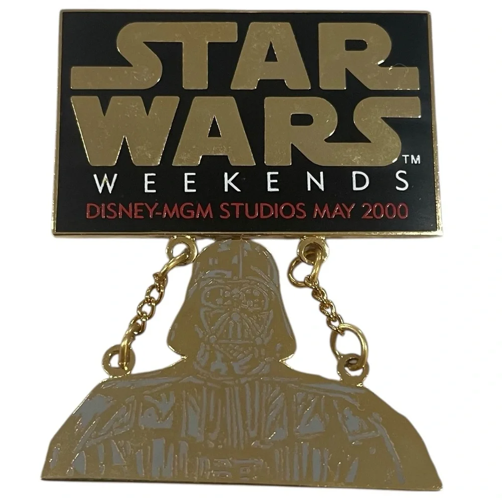 Disney Pin MGM Star Wars Weekends 2000 Darth Vader Dangle LE 3000 - Picture 2 of 5